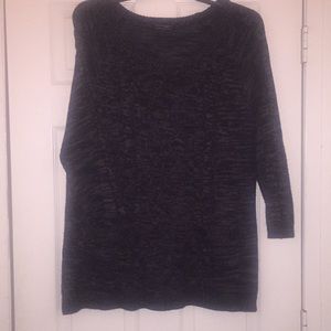 *** SMOKE FREE HOUSE *** Black & Gray Sweater 3X